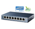 TP-LINK nätverkswitch 8-ports 10/100/1000Mbps RJ45 metallhölje svart TP-LINK nätverkswitch 8-ports 10/100/1000Mbps RJ45 metallhölje svart