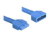 DeLOCK USB 3.0 USB förlängningskabel 45cm Blå DeLOCK USB 3.0 USB förlängningskabel 45cm Blå