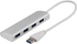 Deltaco USB 3.0 hubb, 4xTyp A hona, aluminium, 0,3m, silver Deltaco USB 3.0 hubb, 4xTyp A hona, aluminium, 0,3m, silver
