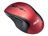 Asus WT415 Mus optisk 6knappar trådlös 2.4 GHz trådlös USB-mottagare röd Asus WT415 Mus optisk 6knappar trådlös 2.4 GHz trådlös USB-mottagare röd