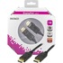 Deltaco displayport monitorkabel, 20-pin ha - ha 1m, svart Deltaco displayport monitorkabel, 20-pin ha - ha 1m, svart