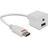 Delock displayport till displayport ho mini displayport ho, 0,2m, vi Delock displayport till displayport ho mini displayport ho, 0,2m, vi