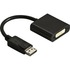 Deltaco displayport till dvi-d singlelink adapter, 0,17m, ha - ho, sva Deltaco displayport till dvi-d singlelink adapter, 0,17m, ha - ho, sva