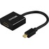Deltaco mini displayport till hdmi adapter, 20-pin ha - ho, 18 cm Deltaco mini displayport till hdmi adapter, 20-pin ha - ho, 18 cm