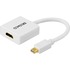 Deltaco mini displayport till hdmi adapter, 20-pin ha - ho, 18cm, vit Deltaco mini displayport till hdmi adapter, 20-pin ha - ho, 18cm, vit