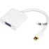 Deltaco mini displayport till vga 20-p ha - 15-p ho 0,05m vit/grå Deltaco mini displayport till vga 20-p ha - 15-p ho 0,05m vit/grå