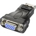 Deltaco displayport till vga-adapter 20-pin ha - 15-pin ho, svart Deltaco displayport till vga-adapter 20-pin ha - 15-pin ho, svart