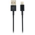 Deltaco USB-synk-/laddarkabel till iPad, iPhone och iPod, MFi, USB Typ A ha - Lightning ha, 2m, svart Deltaco USB-synk-/laddarkabel till iPad, iPhone och iPod, MFi, USB Typ A ha - Lightning ha, 2m, svart