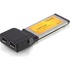 Delock expresscard 34mm, firewire 400, 2x6-pins portar Delock expresscard 34mm, firewire 400, 2x6-pins portar
