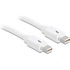 Delock thunderbolt-kabel, ha - ha, 3m, vit Delock thunderbolt-kabel, ha - ha, 3m, vit