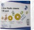 Deltaco plastficka för CD-skivor, dubbelsidig, 100-pack Deltaco plastficka för CD-skivor, dubbelsidig, 100-pack