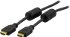 Deltaco HDMI-kabel Svart Guldpläterade kontakter v1.3 0.5m Deltaco HDMI-kabel Svart Guldpläterade kontakter v1.3 0.5m