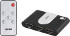 Deltaco, automatisk/manuell HDMI-switch, 3 ingångar till en utgång, 19-pin ho, fjärrkontroll, svart/silver Deltaco, automatisk/manuell HDMI-switch, 3 ingångar till en utgång, 19-pin ho, fjärrkontroll, svart/silver