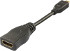 Deltaco HDMI-adapter, HDMI High Speed with Ethernet, micro HDMI 19-pin ha till HDMI 19-pin ho, 0,1m, svart Deltaco HDMI-adapter, HDMI High Speed with Ethernet, micro HDMI 19-pin ha till HDMI 19-pin ho, 0,1m, svart