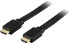Deltaco HDMI-kabel HDMI Standard with Ethernet 19-pin ha-ha flat 10m svart Deltaco HDMI-kabel HDMI Standard with Ethernet 19-pin ha-ha flat 10m svart
