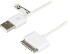 Deltaco USB-synk-/laddarkabel till Apple 30-pin, MFi, 1m, vit Deltaco USB-synk-/laddarkabel till Apple 30-pin, MFi, 1m, vit