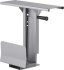 Deltaco Datorhållare för montering under bord, justerbar bredd/höjd, silver Deltaco Datorhållare för montering under bord, justerbar bredd/höjd, silver