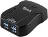 Deltaco USB 3.0 hubb, 4xTyp A portar, nätadapter medföljer, svart Deltaco USB 3.0 hubb, 4xTyp A portar, nätadapter medföljer, svart