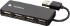 Deltaco USB 2.0 hubb, 4xTyp A hona, svart Deltaco USB 2.0 hubb, 4xTyp A hona, svart