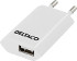 Deltaco strömadapter från 230V till 5V USB Typ A ho, 1A, slim, vit Deltaco strömadapter från 230V till 5V USB Typ A ho, 1A, slim, vit