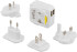 Deltaco reseladdare, 100-240V till 5V USB, 2A, 2xUSB-portar, vit Deltaco reseladdare, 100-240V till 5V USB, 2A, 2xUSB-portar, vit