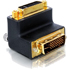 DeLOCK DVI-adapter Dual Link DVI-I ha-ho vinklad 245-pin ho - 245-pin ha guldpläterade kontakter svart DeLOCK DVI-adapter Dual Link DVI-I ha-ho vinklad 245-pin ho - 245-pin ha guldpläterade kontakter svart