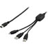 Deltaco Firewirekabel från 4-pin till 6-pin Deltaco Firewirekabel från 4-pin till 6-pin
