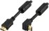 Deltaco 1080p HDMI-kabel, v1.3, 19-pin ha-ha, vinklad, svart, 1m Deltaco 1080p HDMI-kabel, v1.3, 19-pin ha-ha, vinklad, svart, 1m