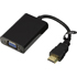 Deltaco HDMI till VGA och ljud-adapter Deltaco HDMI till VGA och ljud-adapter