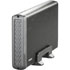 Deltaco externt lagringskabinett för 1x3,5 SATA-hårddisk SATA 3Gb/s USB 2.0 aluminium svart Deltaco externt lagringskabinett för 1x3,5 SATA-hårddisk SATA 3Gb/s USB 2.0 aluminium svart