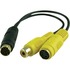 Deltaco, 9-pin miniDIN ha till S-Video ho Composit Video ho Deltaco, 9-pin miniDIN ha till S-Video ho Composit Video ho