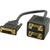 Deltaco, DVI-adapter, Dual Link, 1xDVI-I ha till 2xHD15 ha Deltaco, DVI-adapter, Dual Link, 1xDVI-I ha till 2xHD15 ha