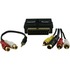 Deltaco, DVD-kit, S-Video Kompositvideo RCA SCART, 15m Deltaco, DVD-kit, S-Video Kompositvideo RCA SCART, 15m