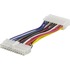 Deltaco, Adapterkabel 20-pins ATX till 24-pin ATX, 10cm Deltaco, Adapterkabel 20-pins ATX till 24-pin ATX, 10cm