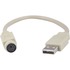 Deltaco, Adapter USB ha till PS/2 ho tangentbord Deltaco, Adapter USB ha till PS/2 ho tangentbord