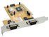 Deltaco I/O kort PCI, 2xS(16950), DB9, 16b FIFO, PnP Deltaco I/O kort PCI, 2xS(16950), DB9, 16b FIFO, PnP