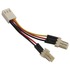 Deltaco, Adapterkabel för 3-pins fläktar, Y-kabel Deltaco, Adapterkabel för 3-pins fläktar, Y-kabel