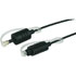Deltaco Digital Fiberkabel Audio, Toslink-MiniPlug, 1M Deltaco Digital Fiberkabel Audio, Toslink-MiniPlug, 1M