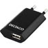Deltaco Strömadapter från 230V till 5V USB Typ A ho, 1A, slim, svart Deltaco Strömadapter från 230V till 5V USB Typ A ho, 1A, slim, svart