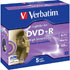Verbatim DVDR 16x 4,7GB/120min 5-pack slim case LightScribe färgade Verbatim DVDR 16x 4,7GB/120min 5-pack slim case LightScribe färgade