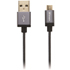 Verbatim Micro B Sync och Charge - USB Typ micro B ha - USB Typ A ha, 1,2m, svart/grå Verbatim Micro B Sync och Charge - USB Typ micro B ha - USB Typ A ha, 1,2m, svart/grå