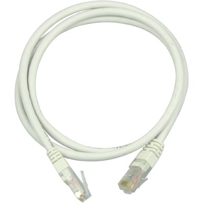 Deltaco, FTP Cat7 patchkabel 0,5m LSZH (halogenfri), grå Deltaco, FTP Cat7 patchkabel 0,5m LSZH (halogenfri), grå