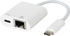 Deltaco USB-C LAN Charging Adapter