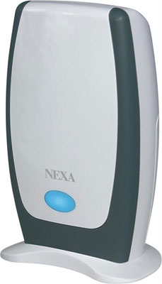Nexa trådlös mottagare för dörrklocka, avger ljud och ljus, kompatibel med självlärande system