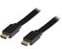 Deltaco HDMI-kabel Flat Svart Guldpläterade kontakter v1.3 7m Deltaco HDMI-kabel Flat Svart Guldpläterade kontakter v1.3 7m