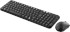 Deltaco trådlöst tangentbord och mus, nordisk layout, 2,4GHz USB nano mottagare, svart