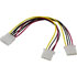 Deltaco, Y-kabel 2 x 5,25 tum Deltaco, Y-kabel 2 x 5,25 tum