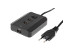 Deltaco USB-laddningsstation, 100-230V till 5V USB, 3xUSB-portar, 3A, svart