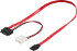 Deltaco, Slimline SATA-kabel för t.ex. Slimline DVD-spelare, ström och data, 5 Volt, 50 cm Deltaco, Slimline SATA-kabel för t.ex. Slimline DVD-spelare, ström och data, 5 Volt, 50 cm