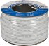 Deltaco, U/UTP installationskabel, LSZH (Low Smoke Zero Halogen), Cat6, 100m rulle, vit Deltaco, U/UTP installationskabel, LSZH (Low Smoke Zero Halogen), Cat6, 100m rulle, vit